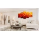 Obraz - Kraina maków OBRAZ NA PŁÓTNIE WŁOSKIM