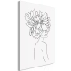 Obraz - Kwiecisty argument (1-częściowy) pionowy
