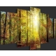 Obraz - Mistyczny Las OBRAZ NA PŁÓTNIE WŁOSKIM