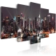 Obraz - Noc na Manhattanie OBRAZ NA PŁÓTNIE WŁOSKIM