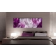 Obraz - Purpurowe płomienie OBRAZ NA PŁÓTNIE WŁOSKIM