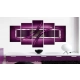 Obraz - Rytm purpury OBRAZ NA PŁÓTNIE WŁOSKIM
