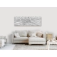 Obraz - Skomplikowana geometria (1-częściowy) wąski OBRAZ NA PŁÓTNIE WŁOSKIM