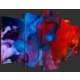 Obraz - Taniec kolorowych płomieni OBRAZ NA PŁÓTNIE WŁOSKIM