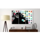 Obraz - The Thinker Monkey by Banksy