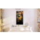 Obraz - Twarz Buddy OBRAZ NA PŁÓTNIE WŁOSKIM