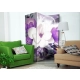 Parawan 3-częściowy - Fioletowa cesarzowa  [Room Dividers]