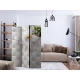Parawan 3-częściowy - Królestwo elegancji [Room Dividers]