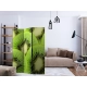 Parawan 3-częściowy - Plasterki kiwi [Room Dividers]