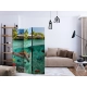 Parawan 3-częściowy - Pod powierzchnią wody [Room Dividers]