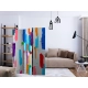 Parawan 3-częściowy - Swatanie kolorów [Room Dividers]