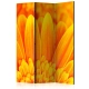 Parawan 3-częściowy - Żółta gerbera [Room Dividers]