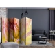 Parawan 5-częściowy - Pastelowa dalia z kroplami rosy II [Room Dividers]