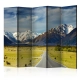 Parawan 5-częściowy - Southern Alps, New Zealand II [Room Dividers]