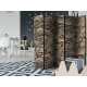 Parawan 5-częściowy - Stary kamienny mur II [Room Dividers]