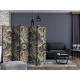 Parawan 5-częściowy - Wytworny ornament [Room Dividers]