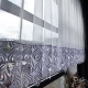 Firana z Gipiurą 20cm ROZALIA - Firana do kuchni pokoju sypialni salonu - na wymiar