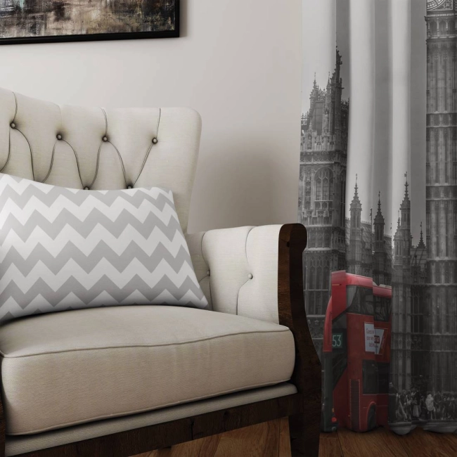 Zasłona BIG BEN na przelotkach 135x250 OSTATNIA SZTUKA