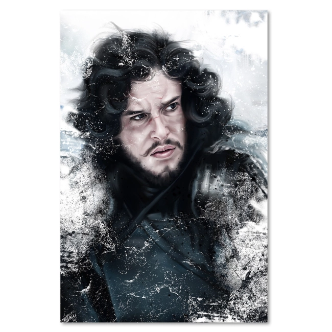 OBRAZ GRY O TRON GOT JON SNOW ARTIST