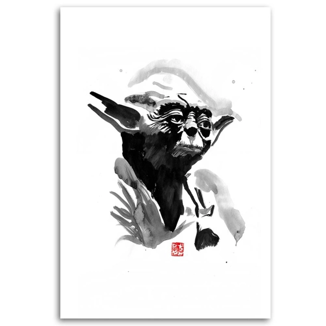 OBRAZ STAR WARS YODA ARTIST