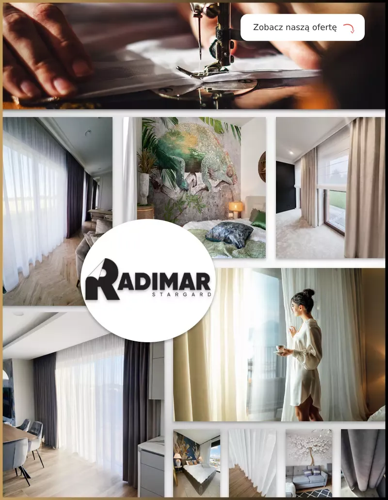 nasza oferta firany szyte na wymiar w Radimar